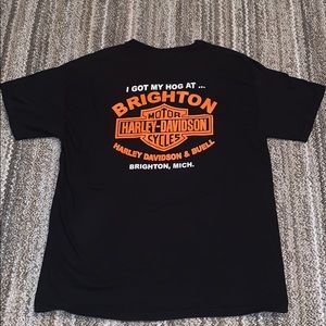 Hanes Shirts - Harley Davidson Print T-Shirt Hanes Shirts - Harley Davidson Print T-Shirt